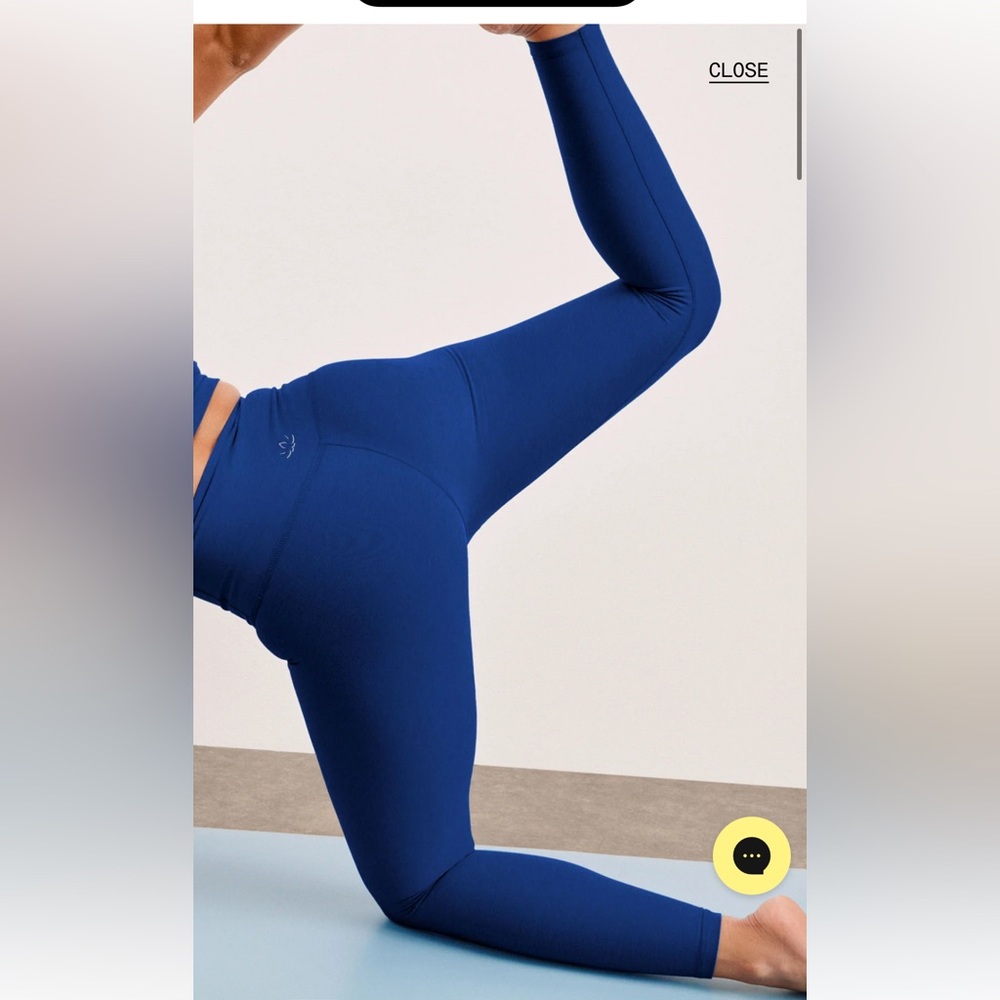 Beyond Yoga Spacedye Caught In The Midi High Waisted Legging - Marine Blue HeThe - Picture 3 of 6